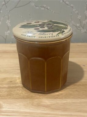 Vintage Ceramic Jam/Preserves Jar- 12oz